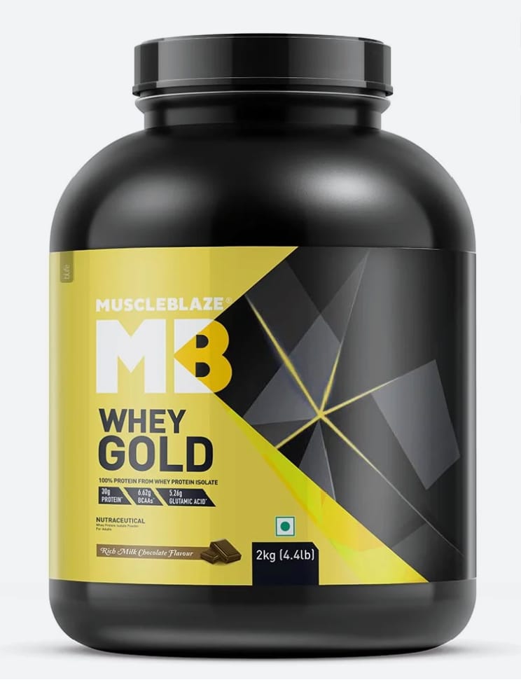 MuscleBlaze Whey Gold 100% Protein Isolate